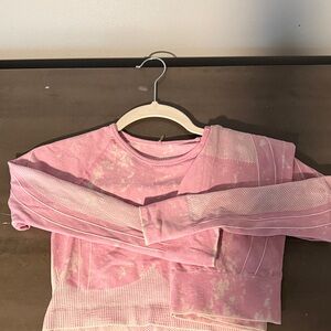 PrettyLittleThing Pink Athletic set top+pants